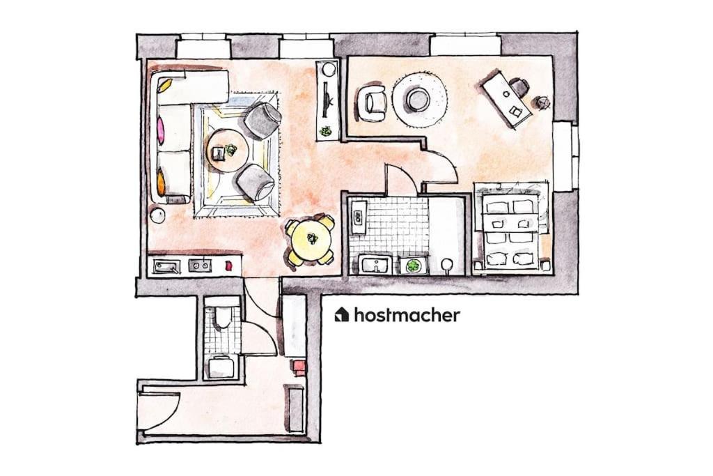 Artful 1Br Suite, City Nearby By Hm Βιέννη Εξωτερικό φωτογραφία